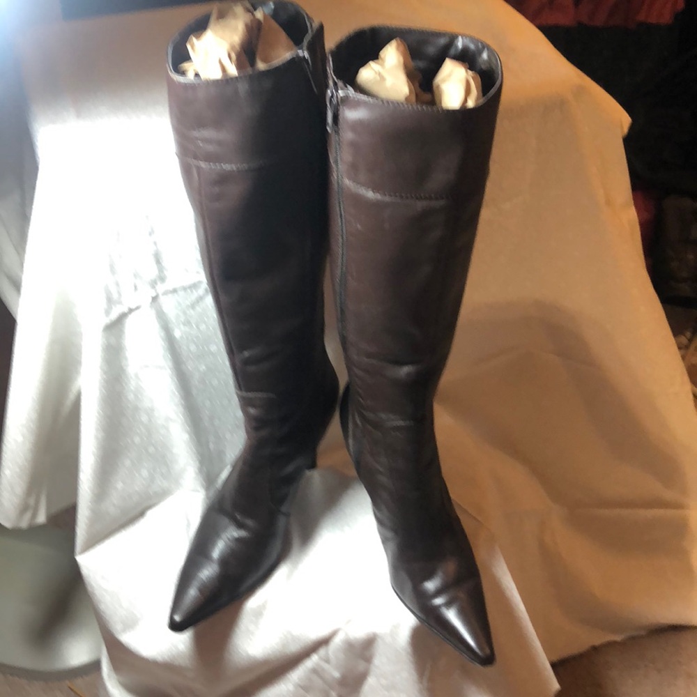Genuine Leather Dress Boots